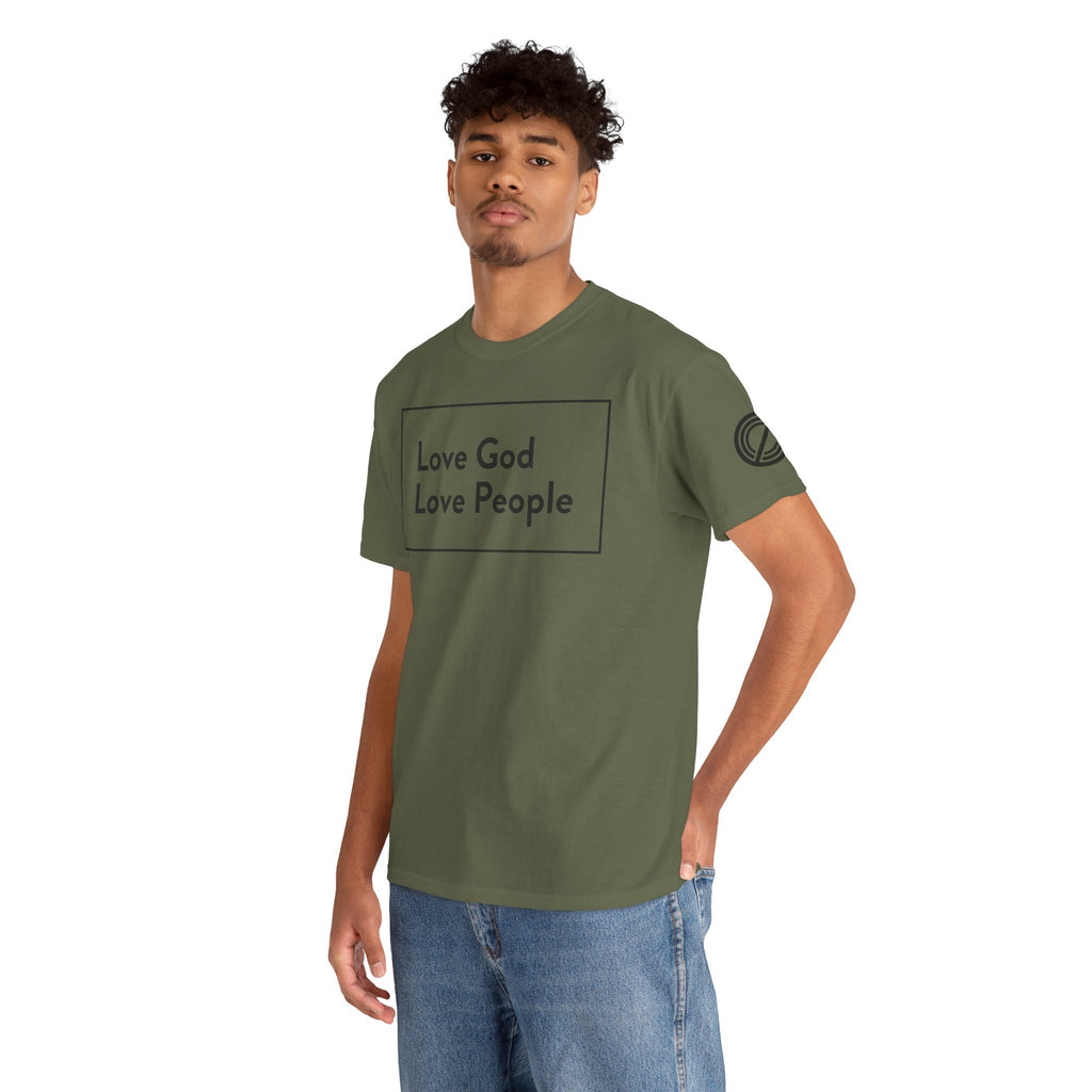 Love God Love People T-Shirt — Christian Faith Tee