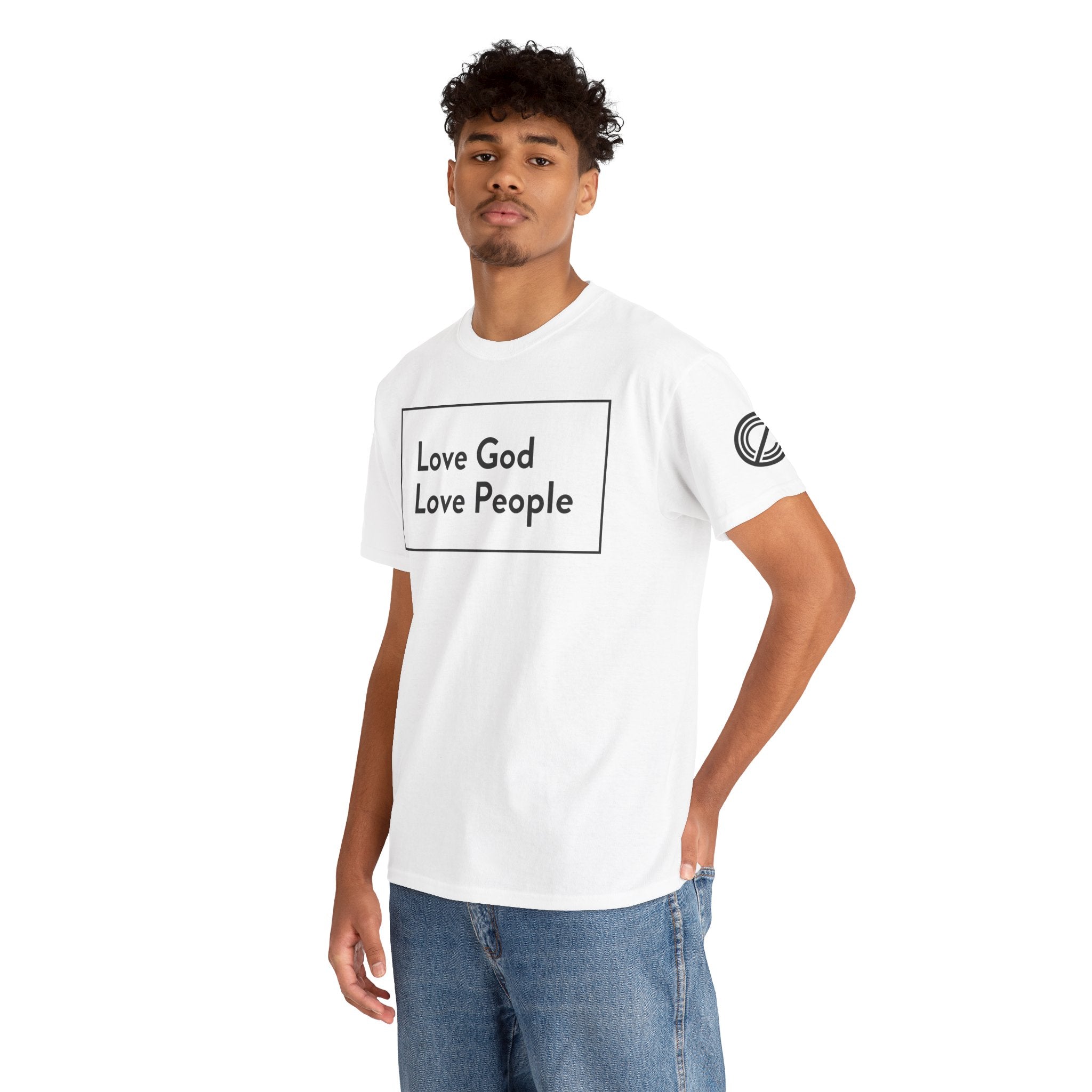 Love God Love People T-Shirt — Christian Faith Tee