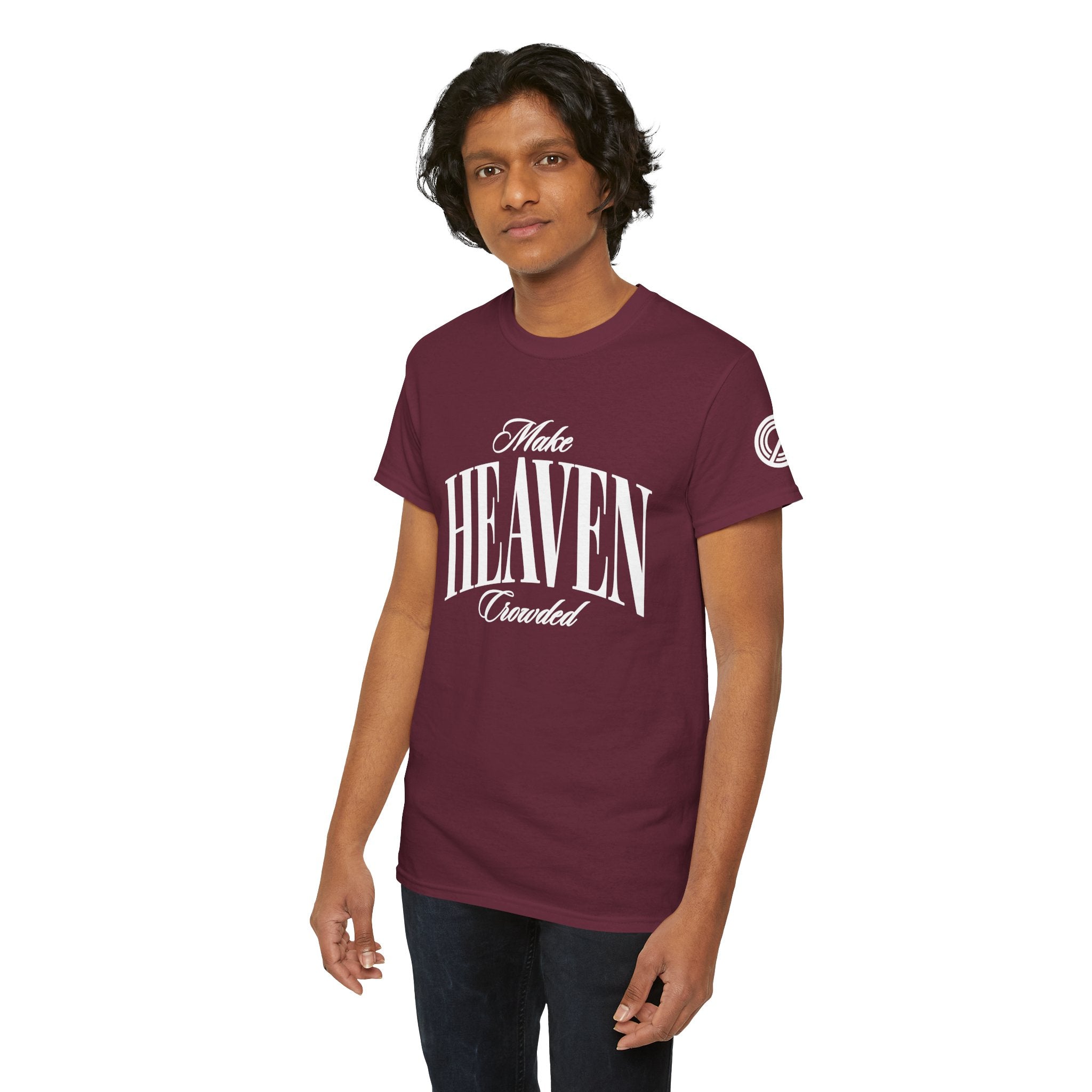 Make Heaven T-Shirt — Retro Script Graphic Tee