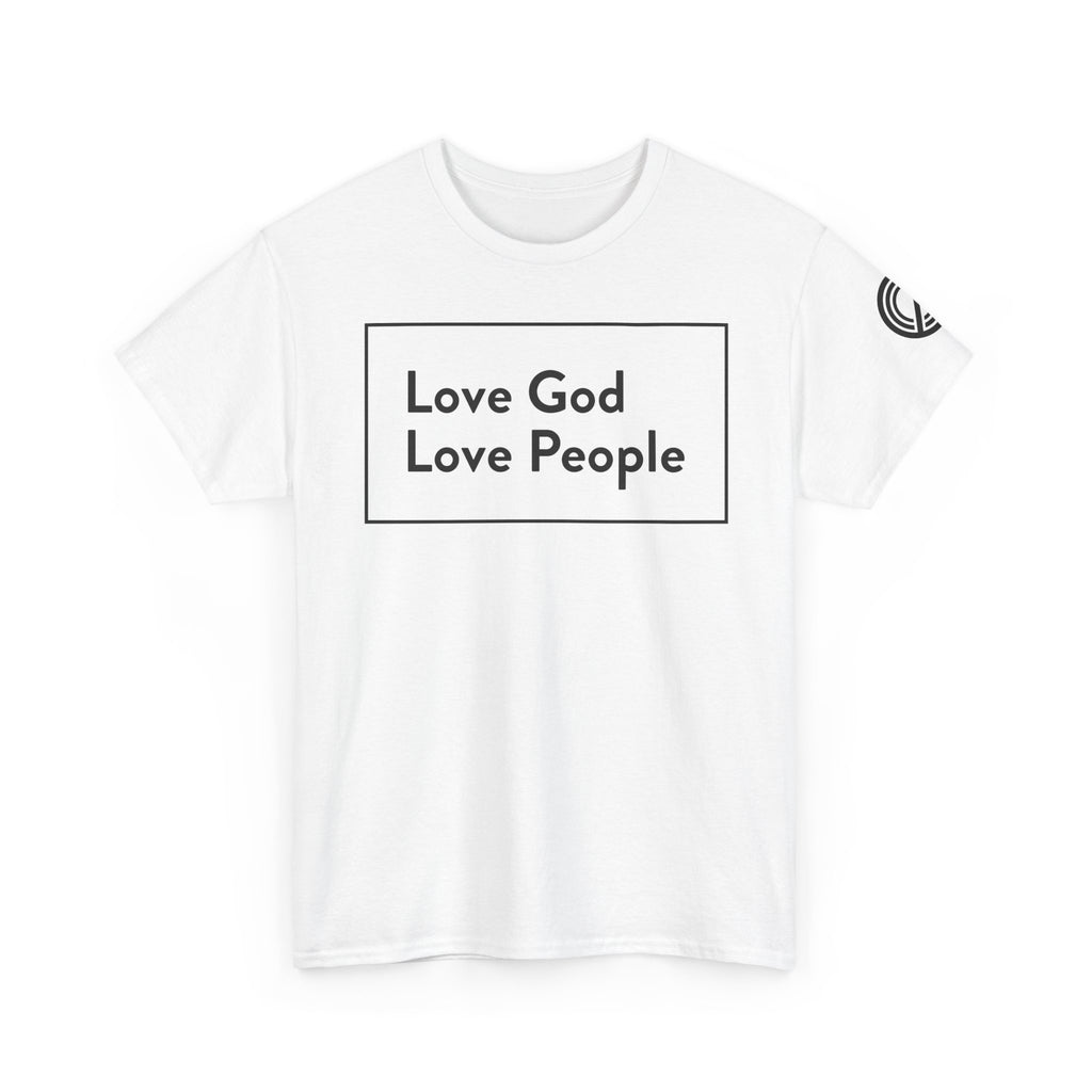 Love God Love People T-Shirt — Christian Faith Tee