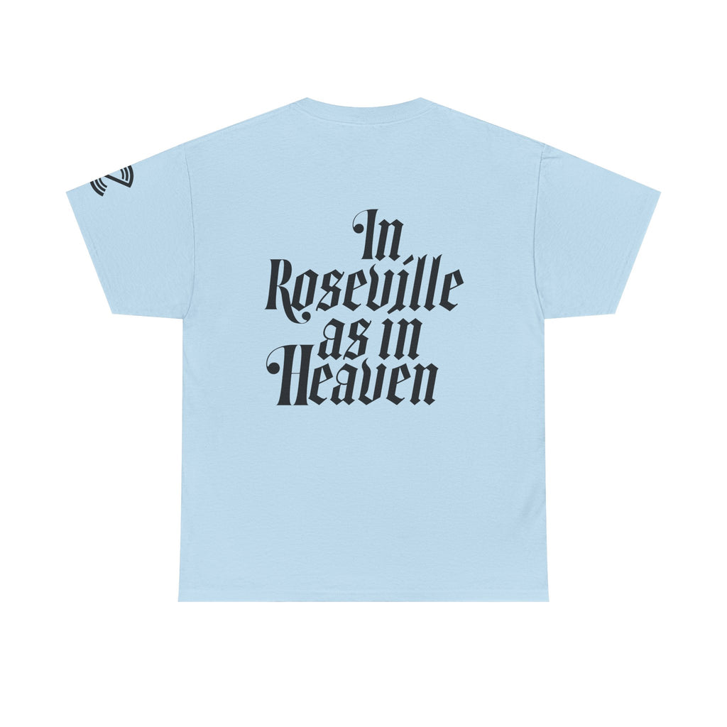 "Thy Kingdom Come" Tee — Gothic Script Graphic T‑Shirt