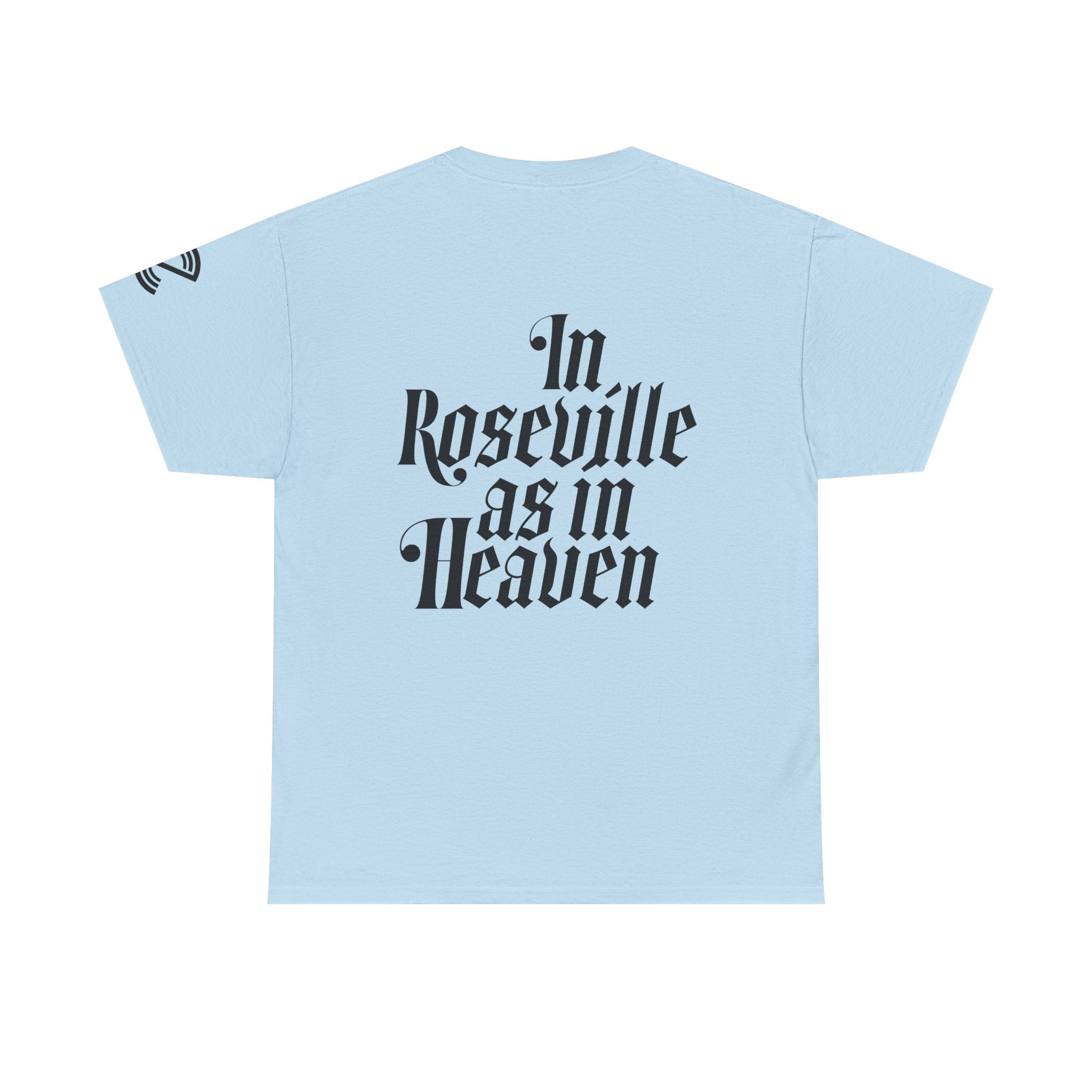 "Thy Kingdom Come" Tee — Gothic Script Graphic T‑Shirt