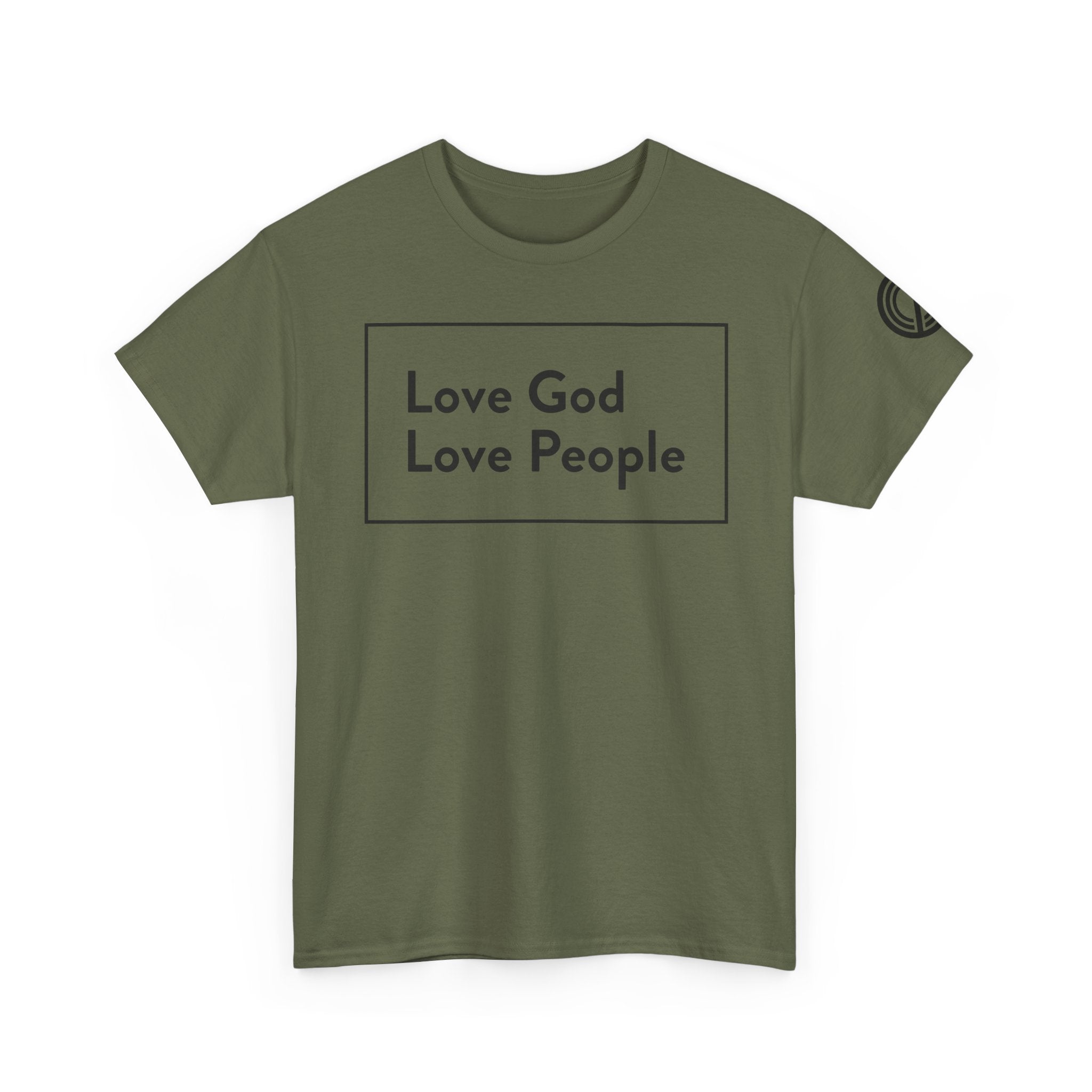 Love God Love People T-Shirt — Christian Faith Tee
