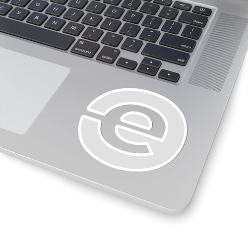 ECC Logo Stickers - Grey