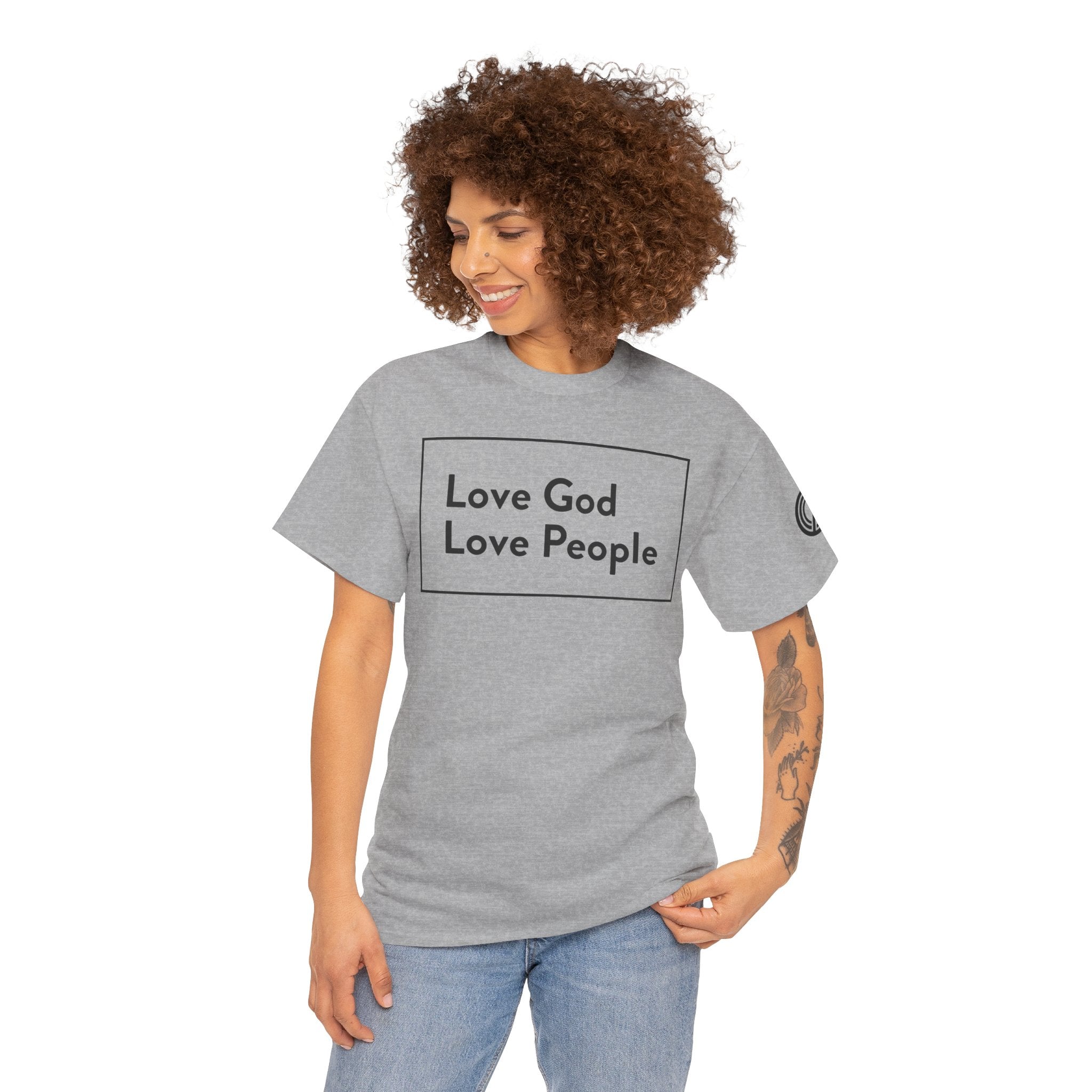 Love God Love People T-Shirt — Christian Faith Tee