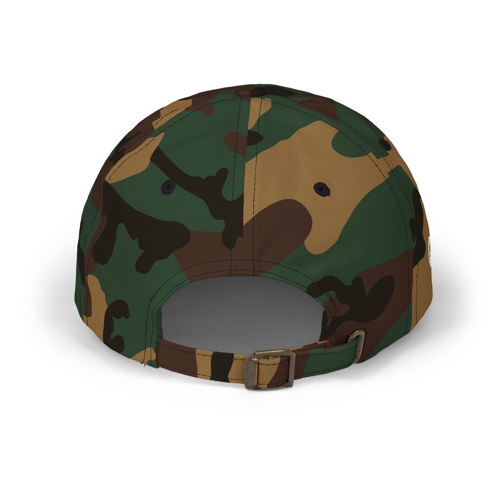 Unstoppable Camo Dad Cap — Classic Camouflage Baseball Hat