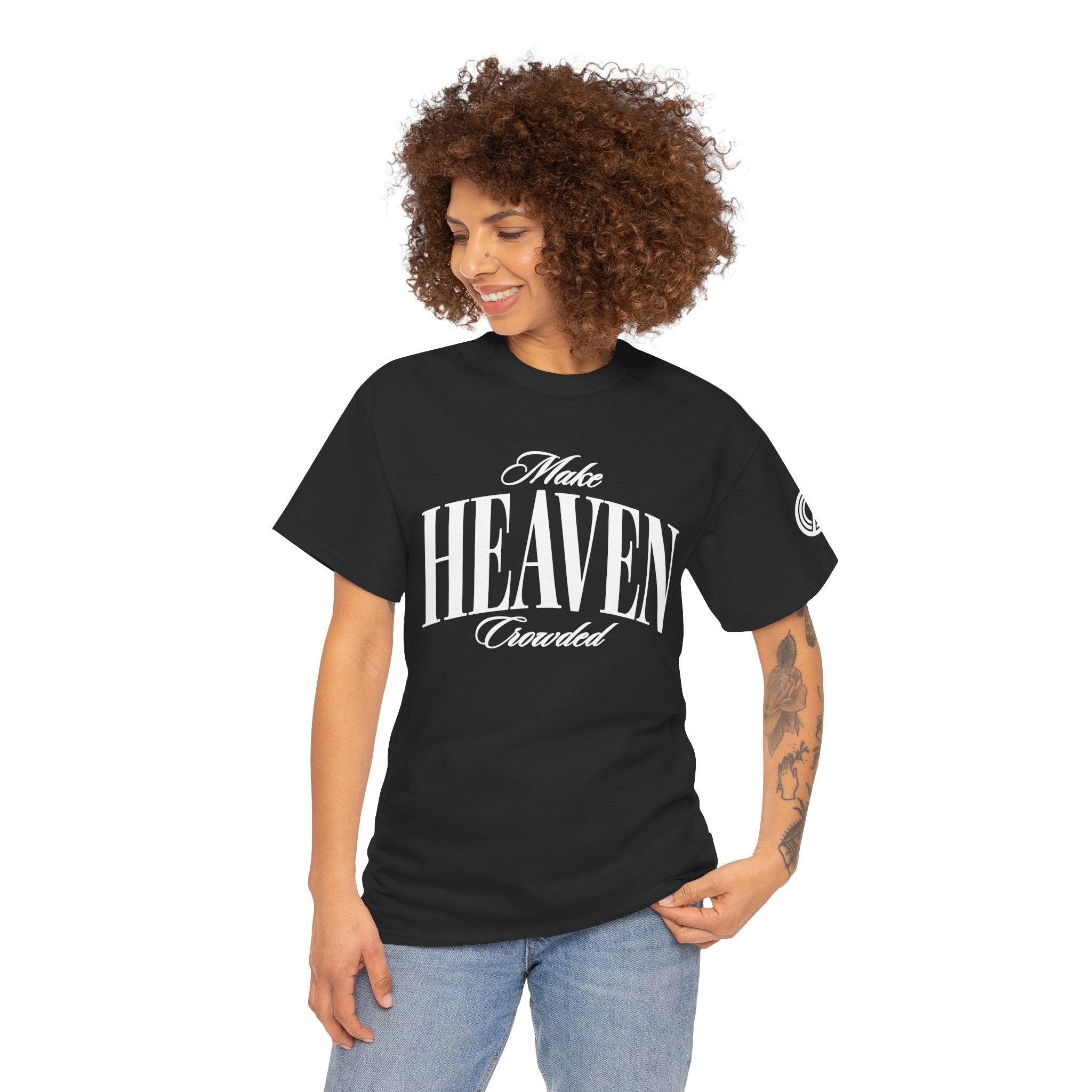 Make Heaven T-Shirt — Retro Script Graphic Tee