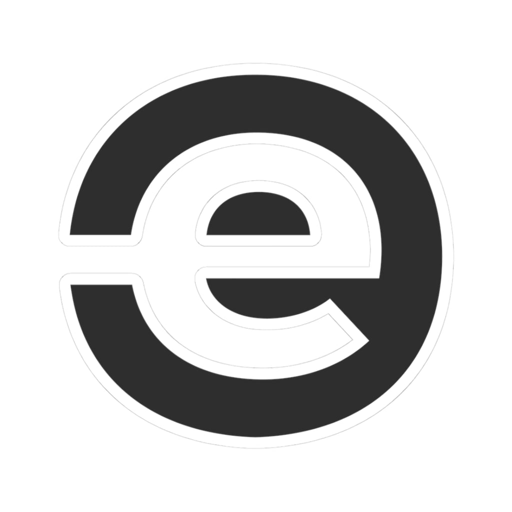ECC Logo Stickers - Grounded Grey