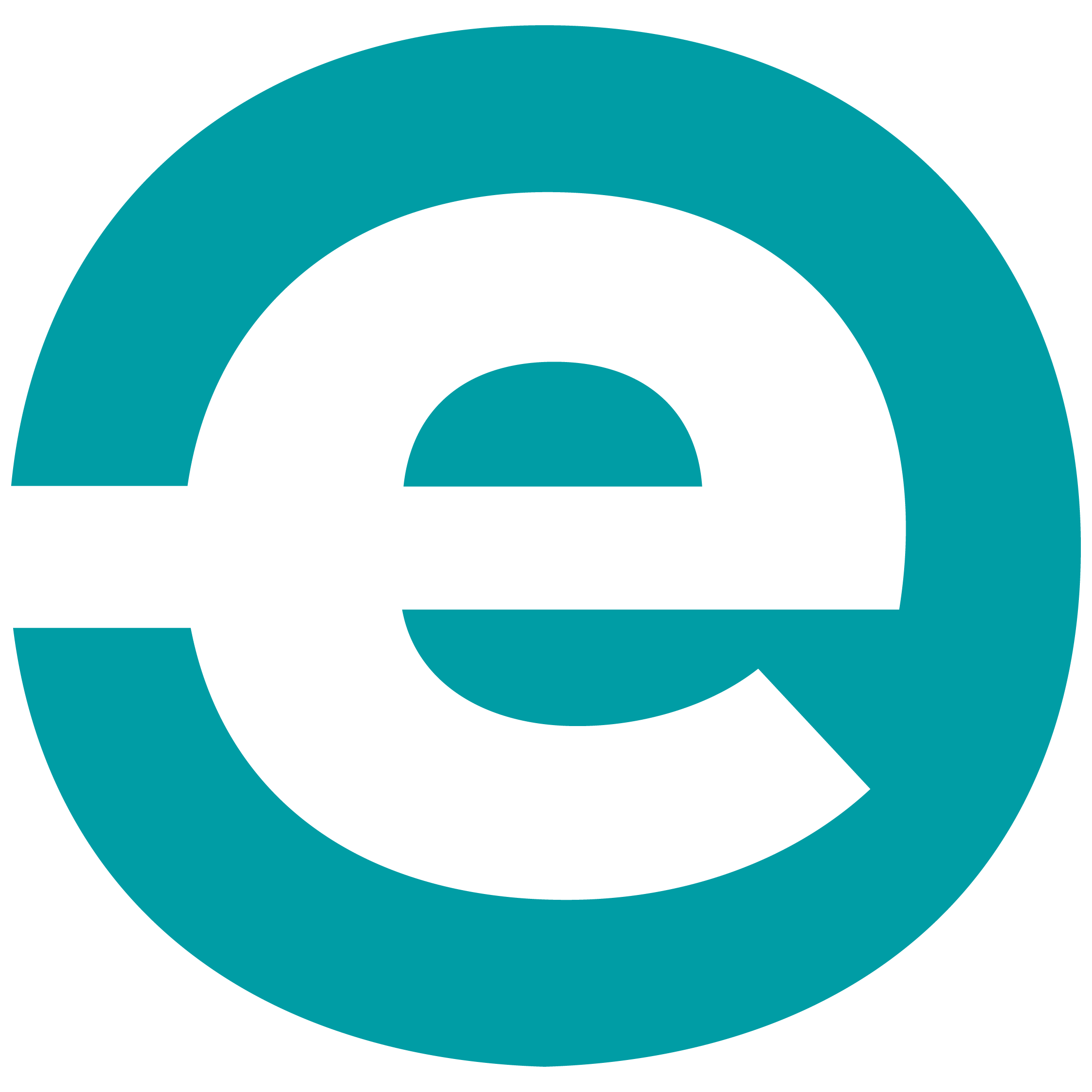 ECC Logo Stickers - Teal
