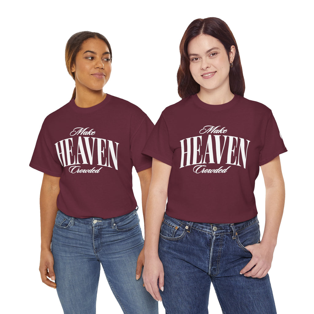 Make Heaven T-Shirt — Retro Script Graphic Tee