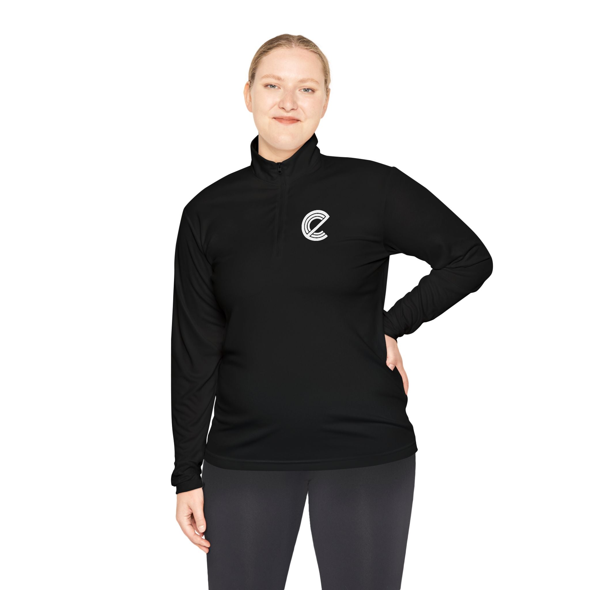 ECC Quarter-Zip Pullover — Minimal Logo Performance Pullover