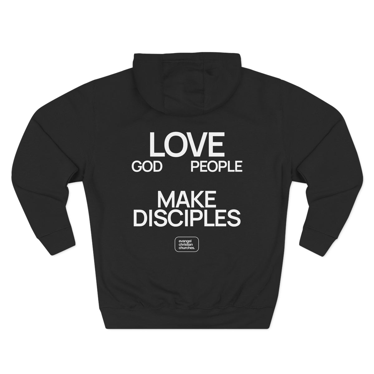 Evangel Three-Panel Fleece Hoodie