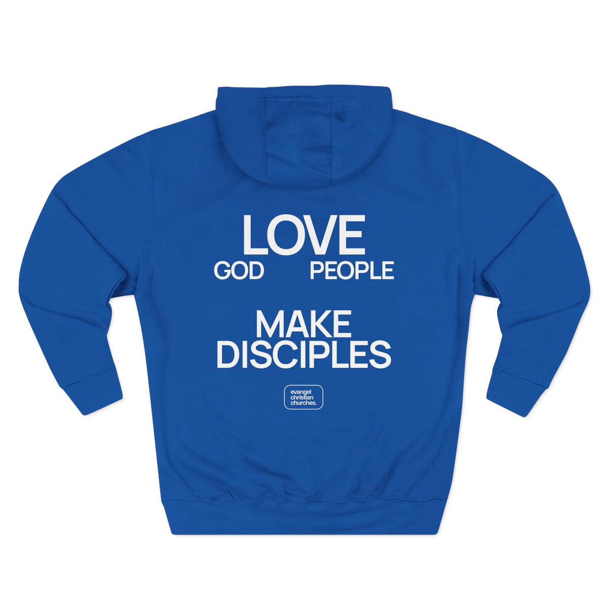 Evangel Three-Panel Fleece Hoodie