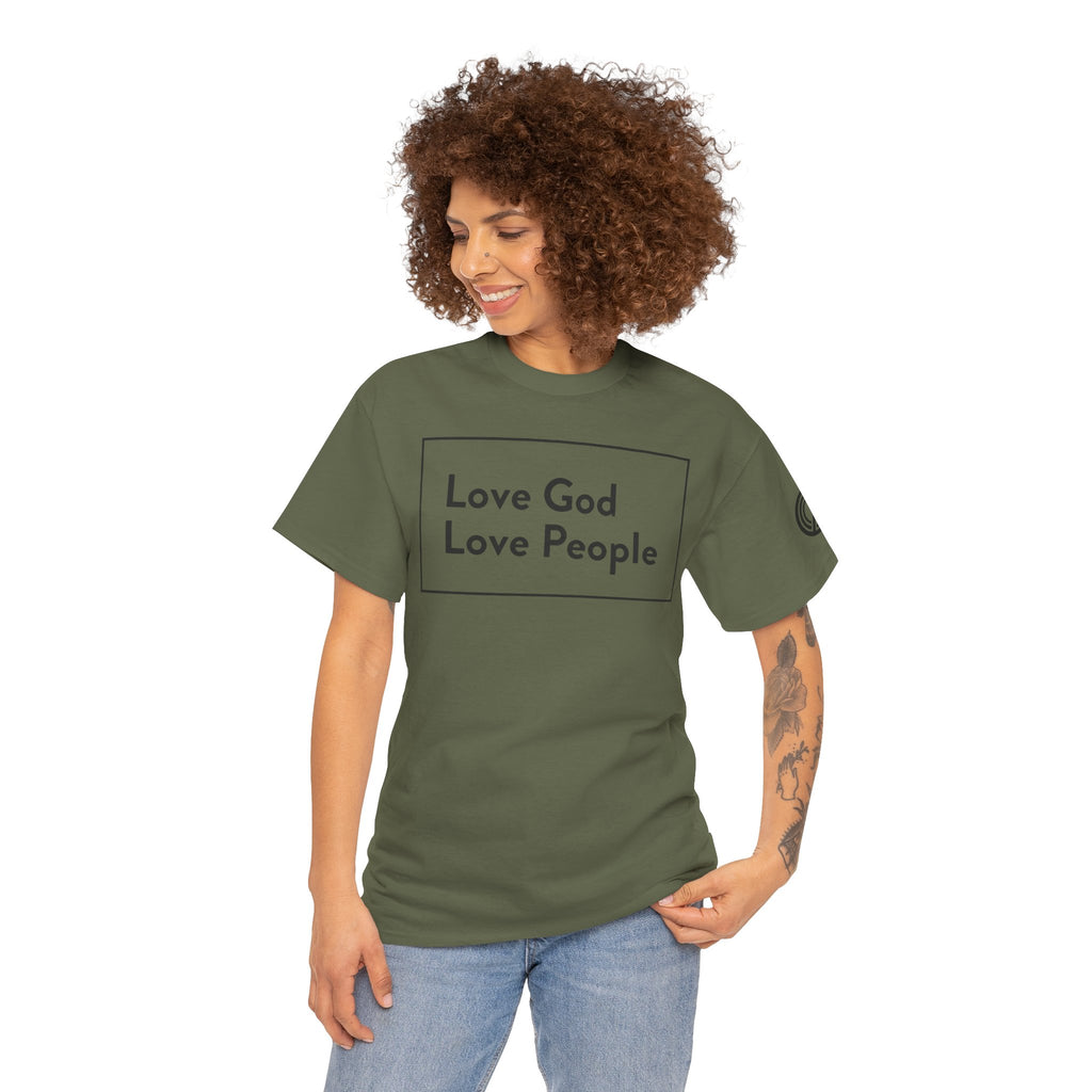 Love God Love People T-Shirt — Christian Faith Tee