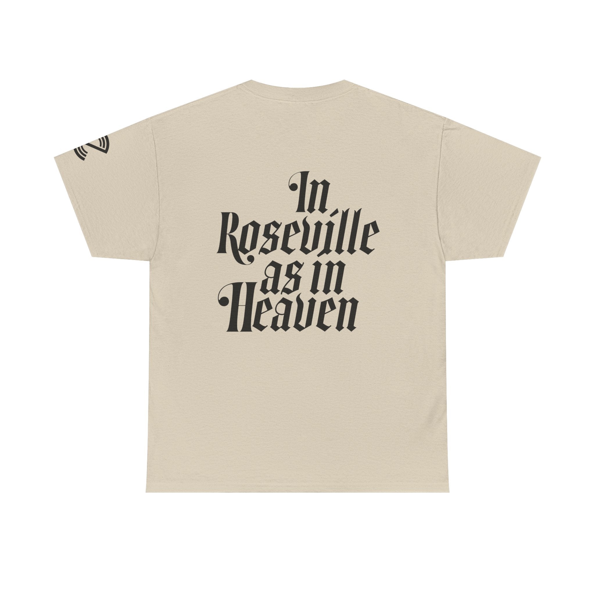 "Thy Kingdom Come" Tee — Gothic Script Graphic T‑Shirt