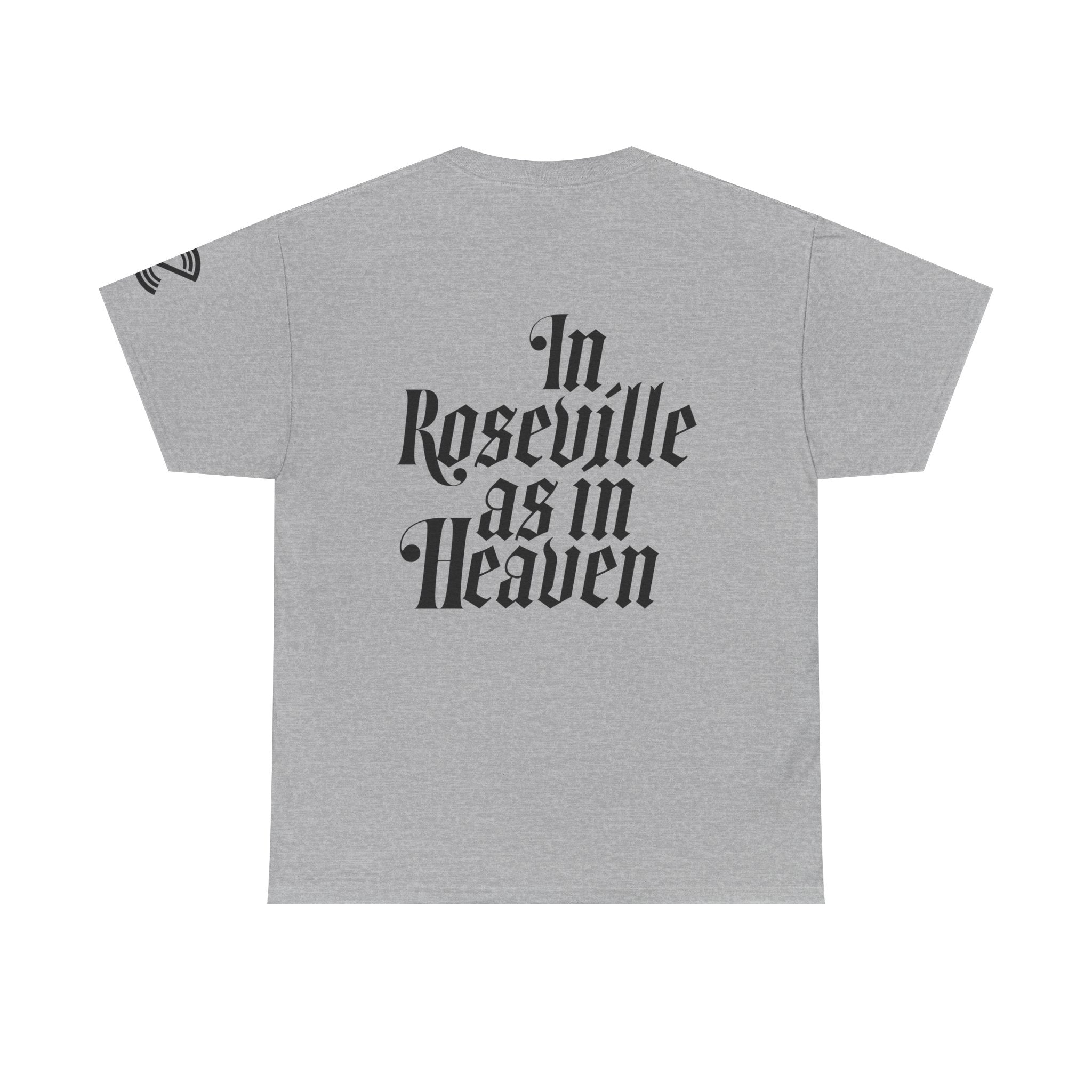 "Thy Kingdom Come" Tee — Gothic Script Graphic T‑Shirt